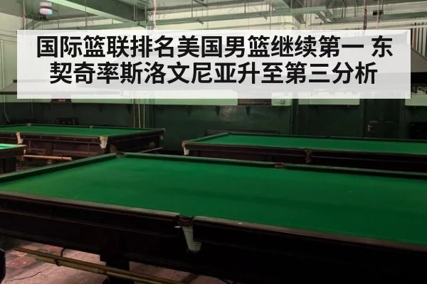 国际篮联排名美国男篮继续第一 东契奇率斯洛文尼亚升至第三分析